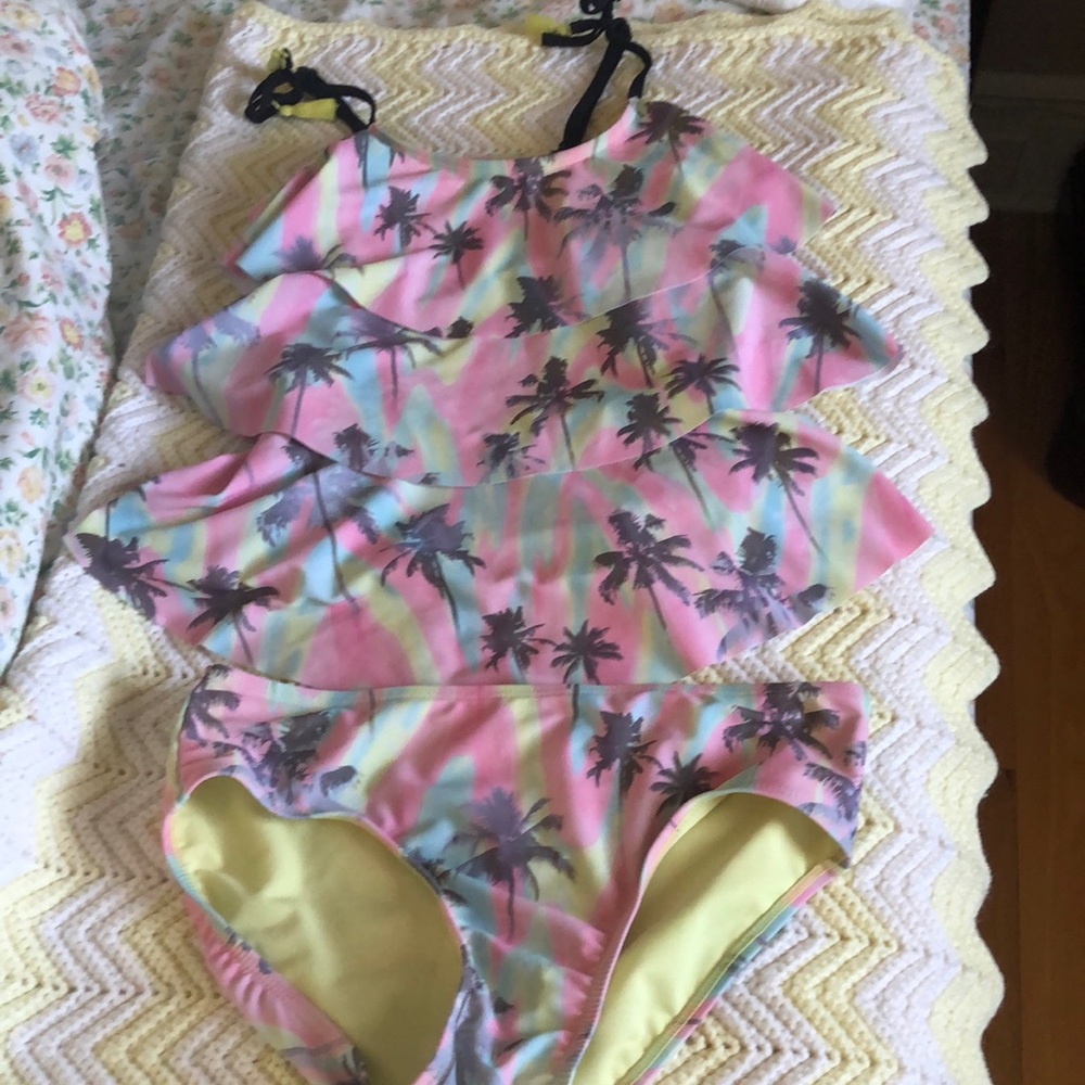 Justice bathing suit size 18
